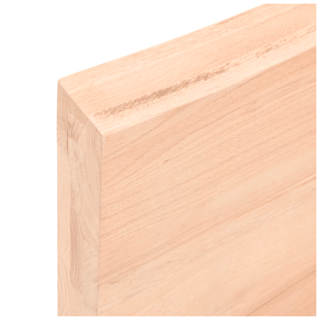 Table Top 100x40x(2-6) cm Untreated Solid Wood Live Edge