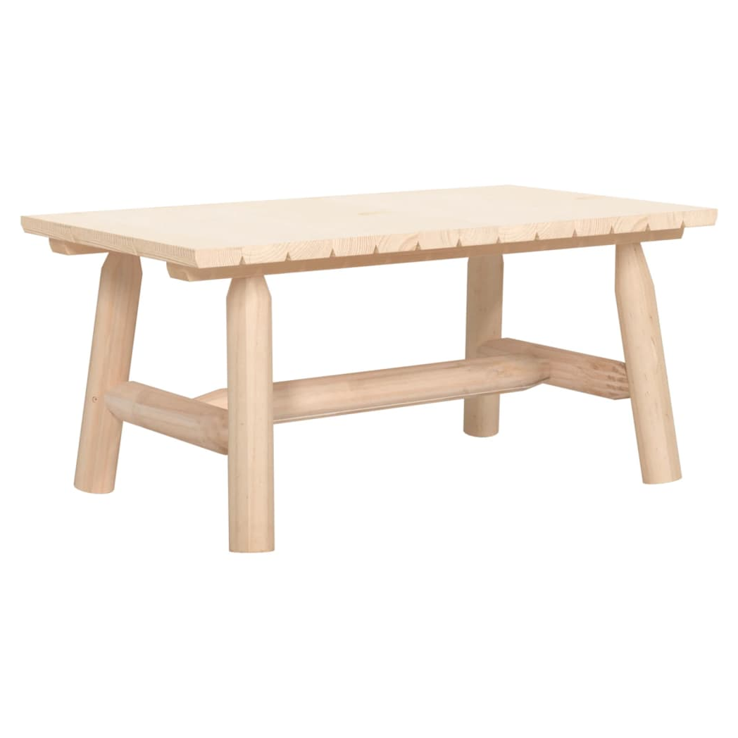 3 Piece Garden Lounge Set Solid Wood Spruce