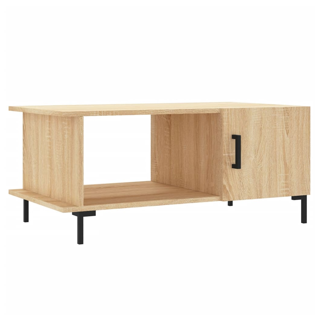 Coffee Table Sonoma Oak 90x50x40 cm Engineered Wood