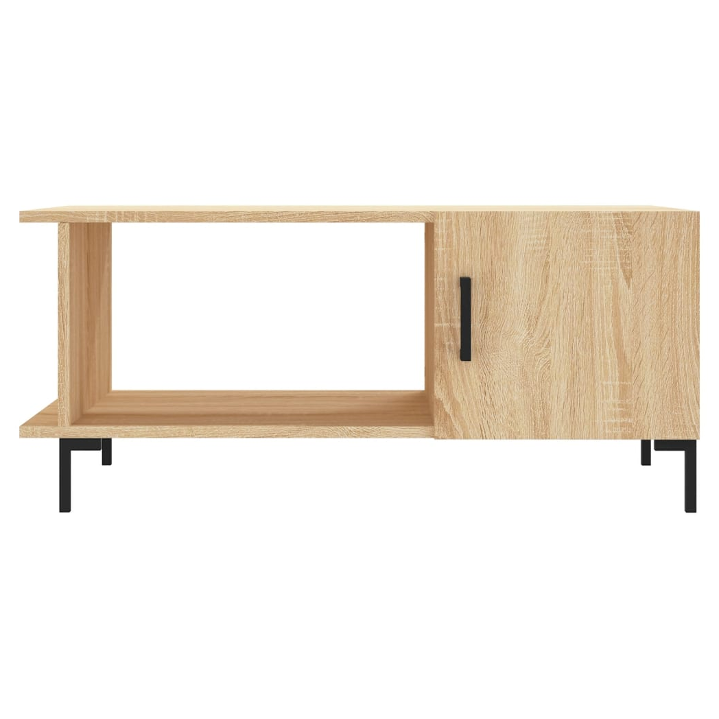 Coffee Table Sonoma Oak 90x50x40 cm Engineered Wood