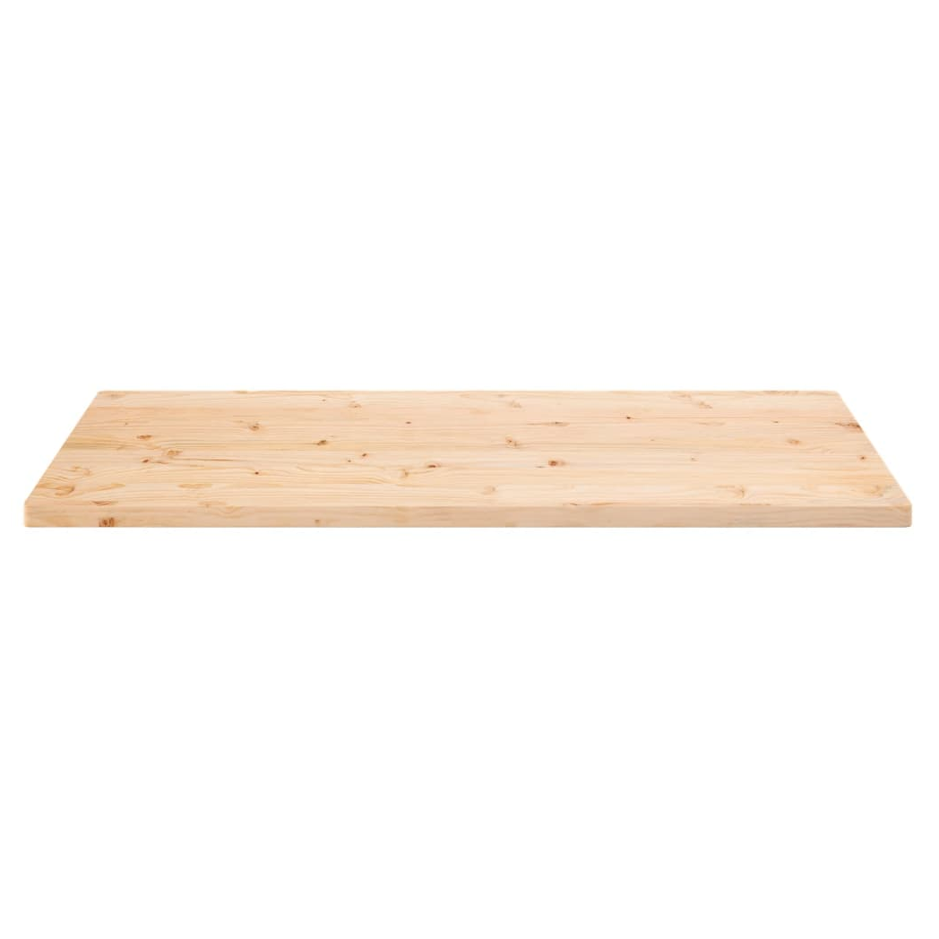 Table Top 100x60x2.5 cm Solid Wood Pine Rectangular