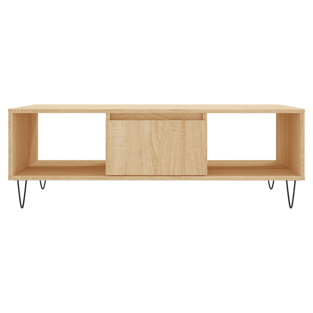 Coffee Table Sonoma Oak 104x60x35 cm Engineered Wood