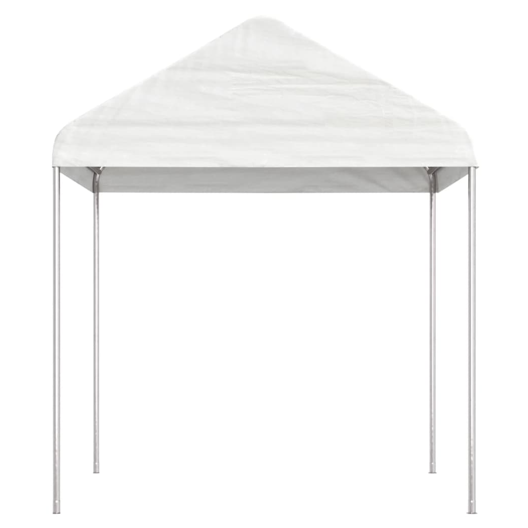 Gazebo with Roof White 6.69x2.28x2.69 m Polyethylene