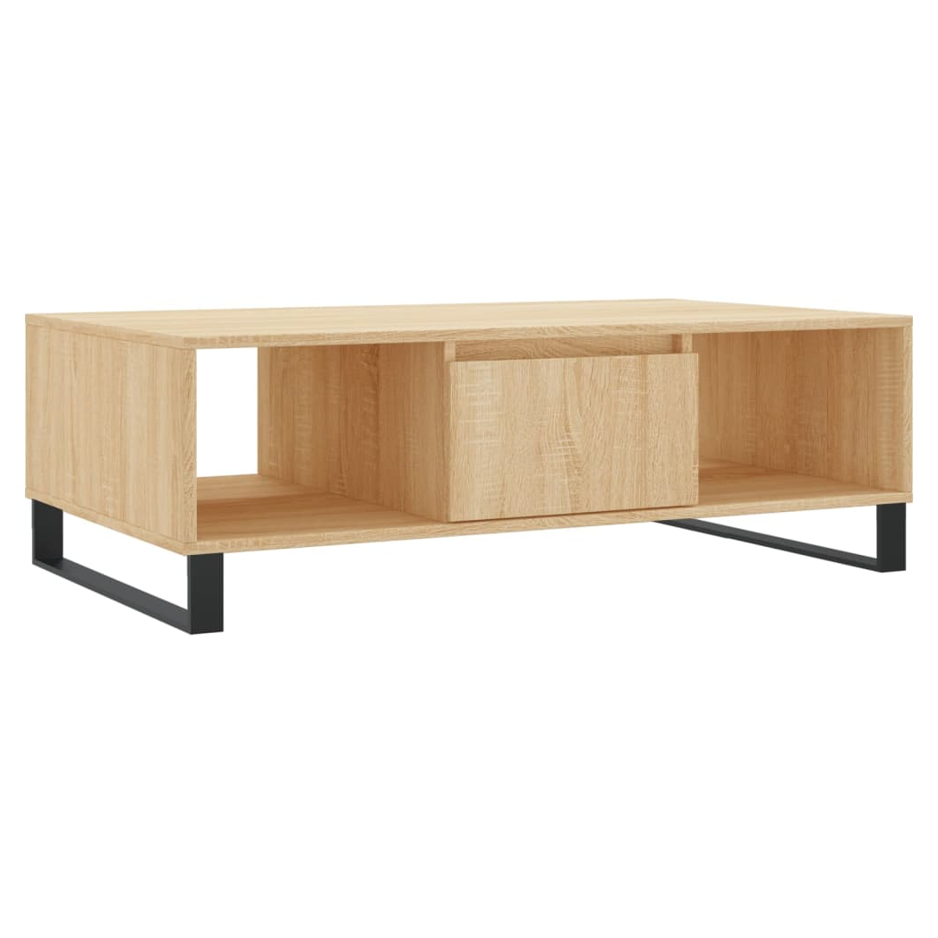 Coffee Table Sonoma Oak 104x60x35 cm Engineered Wood