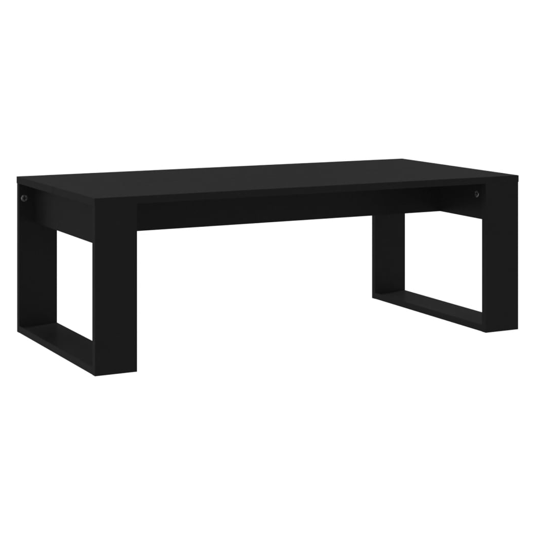 Coffee Table Black 102x50x35 cm Engineered Wood