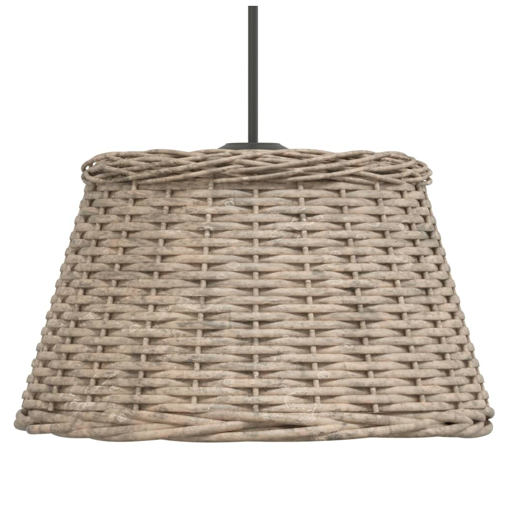 Ceiling Lamp Shade Brown 50x30 cm Wicker