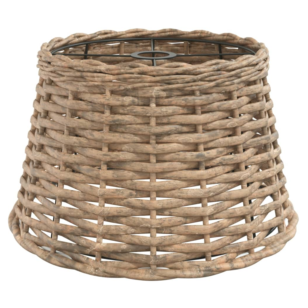 Ceiling Lamp Shade Brown 38x23 cm Wicker