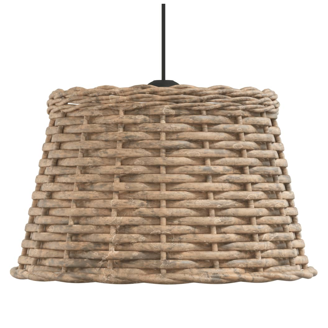 Ceiling Lamp Shade Brown 38x23 cm Wicker