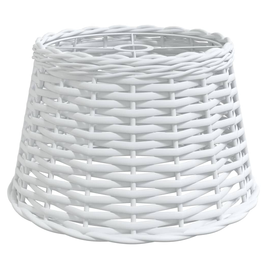 Ceiling Lamp Shade White 38x23 cm Wicker