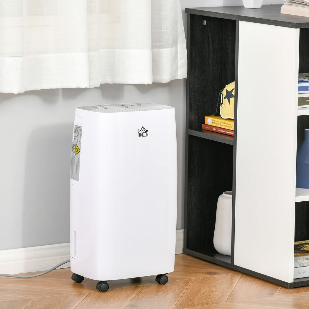 Svvalka12L/Day 2500ml Dehumidifier for Home with 24H Timer and 2 Speed Modes