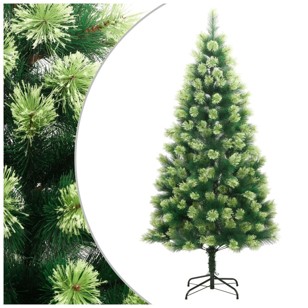 Artificial Hinged Christmas Tree with Stand 240 cm