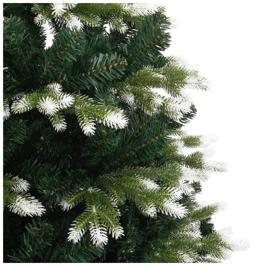 Artificial Hinged Christmas Tree with Flocked Snow 150 cm