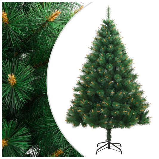 Artificial Hinged Christmas Tree with Stand 240 cm