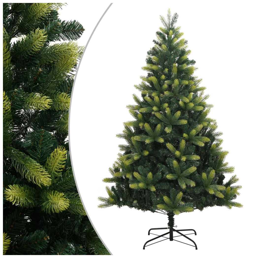 Artificial Hinged Christmas Tree with Stand 240 cm
