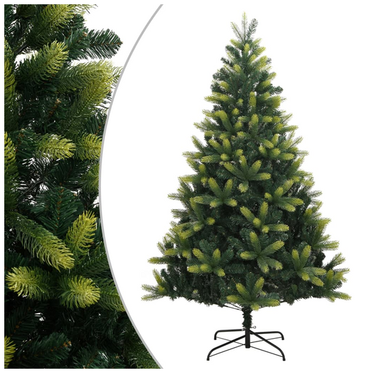 Artificial Hinged Christmas Tree with Stand 240 cm