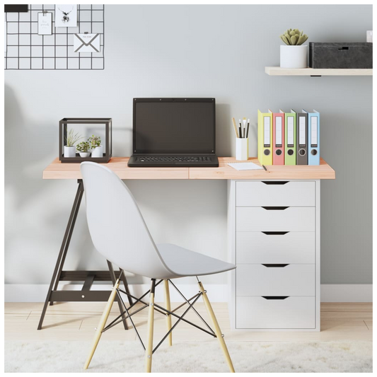 Table Top 120x60x(2-4) cm Untreated Solid Wood Oak