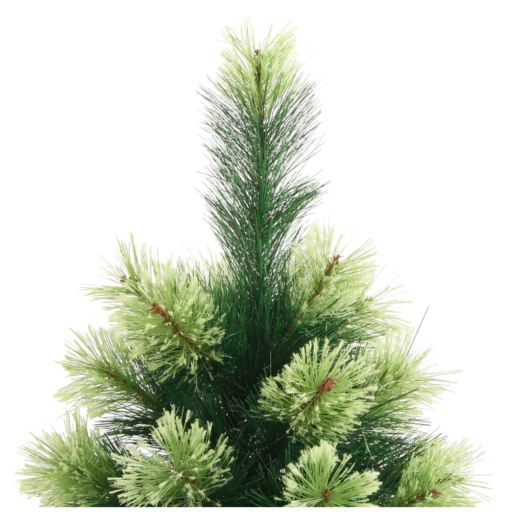 Artificial Hinged Christmas Tree with Stand 210 cm