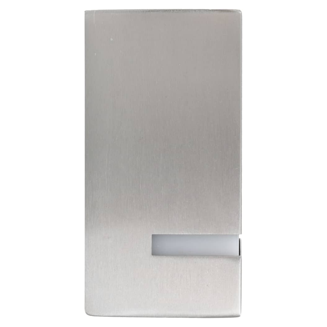 Outdoor Wall Lights 2 pcs 35 W Silver Rectangular