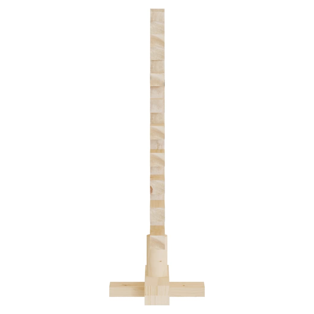 Wooden Christmas Tree for Decoration 60 cm Solid Wood Pine