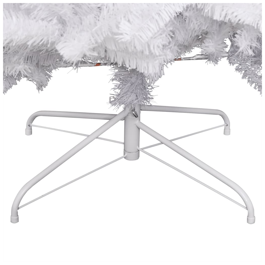 Artificial Hinged Christmas Tree with Flocked Snow 180 cm