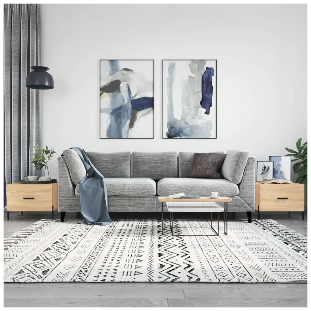 Coffee Tables 2 pcs Sonoma Oak 50x50x40 cm Engineered Wood