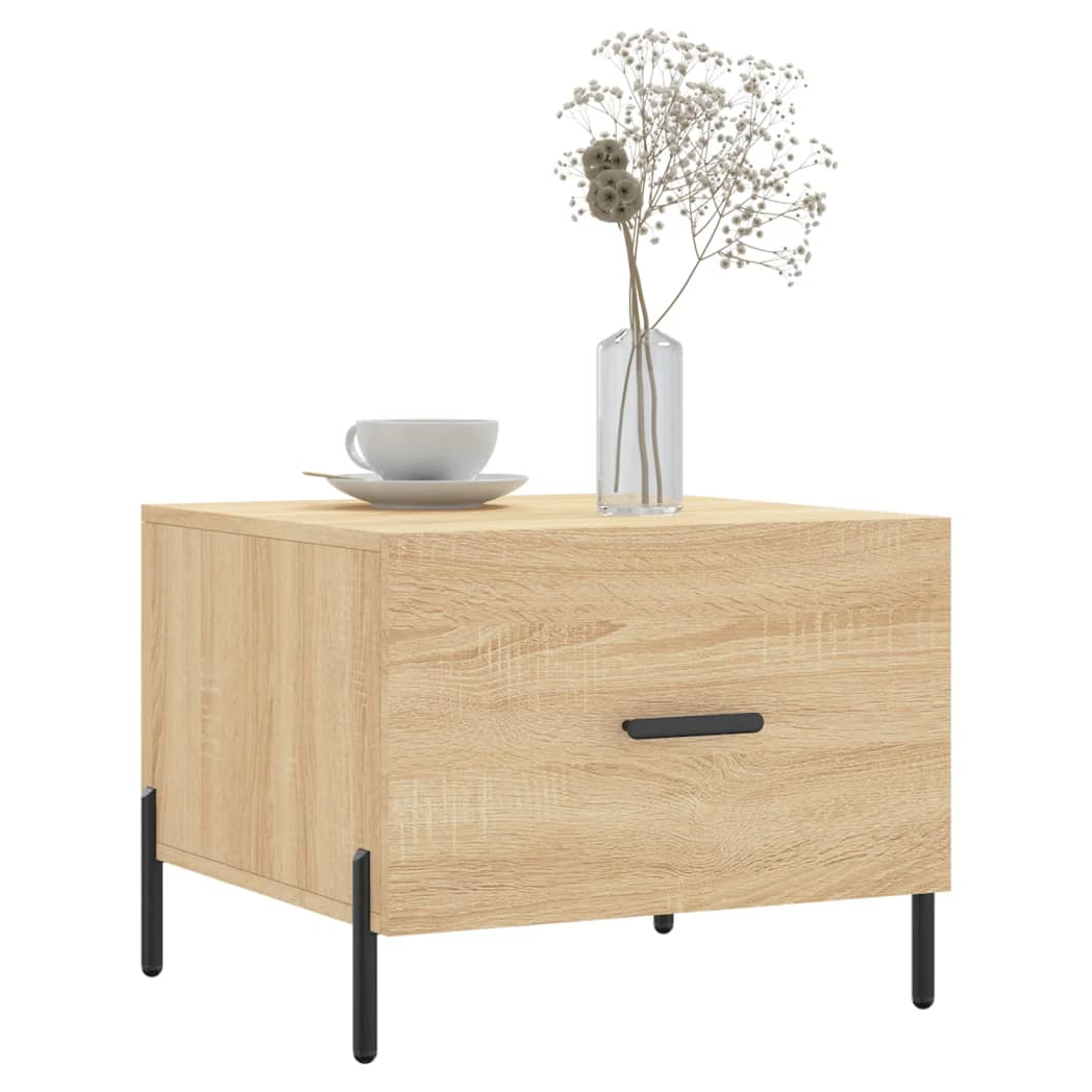 Coffee Tables 2 pcs Sonoma Oak 50x50x40 cm Engineered Wood