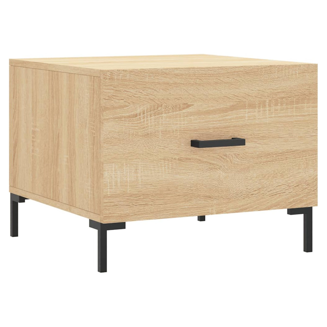 Coffee Tables 2 pcs Sonoma Oak 50x50x40 cm Engineered Wood