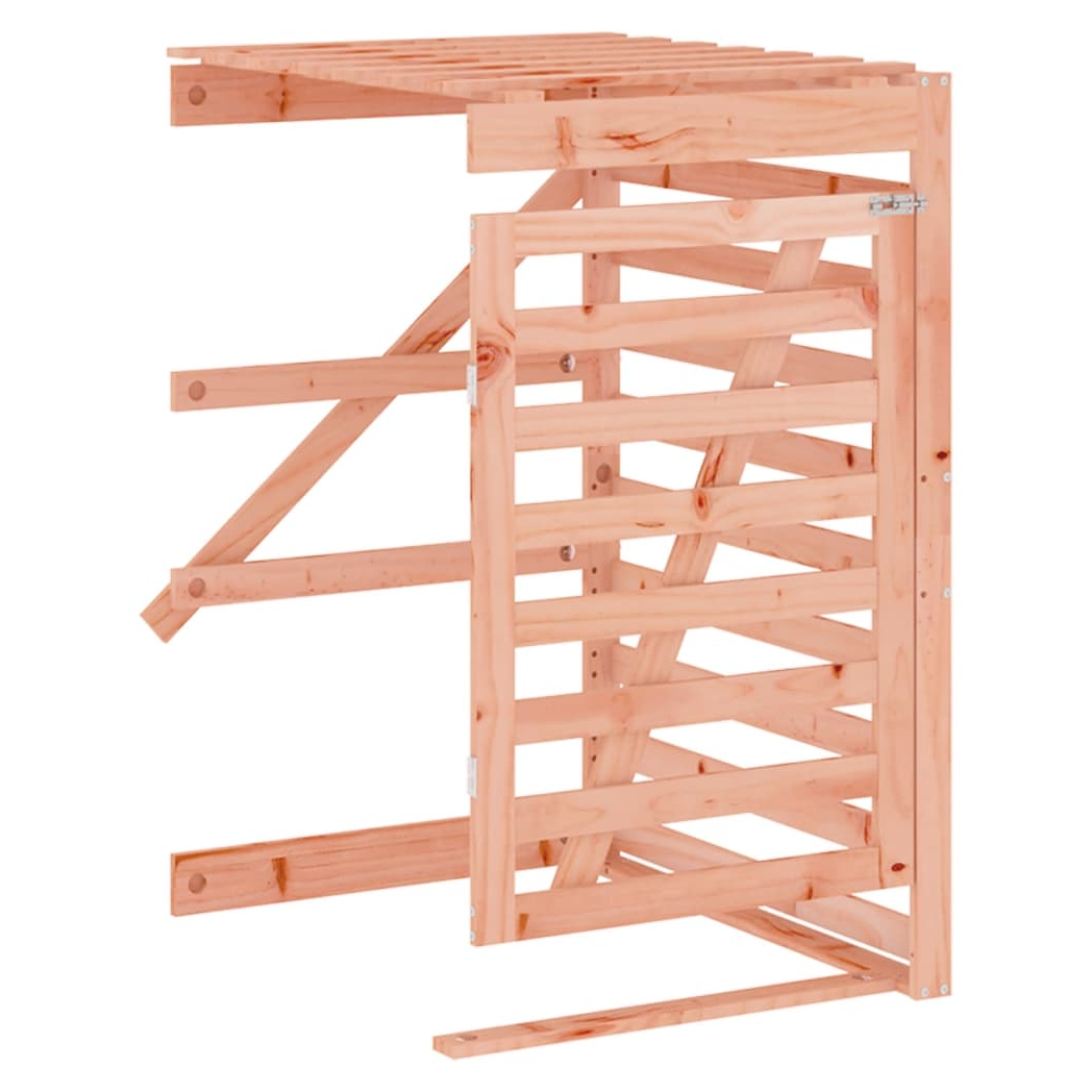 Wheelie Bin Storage Extension Solid Wood Douglas