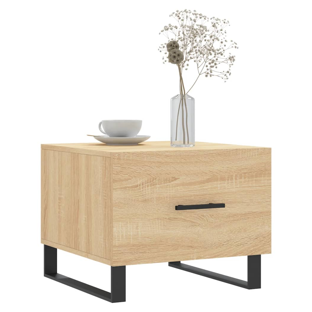 Coffee Tables 2 pcs Sonoma Oak 50x50x40 cm Engineered Wood