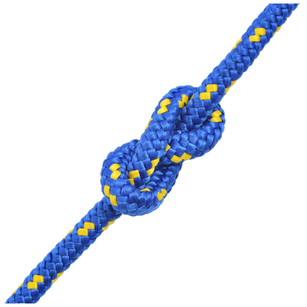 Boat Yacht Marine Rope Polypropylene 14 mm 50 m Blue