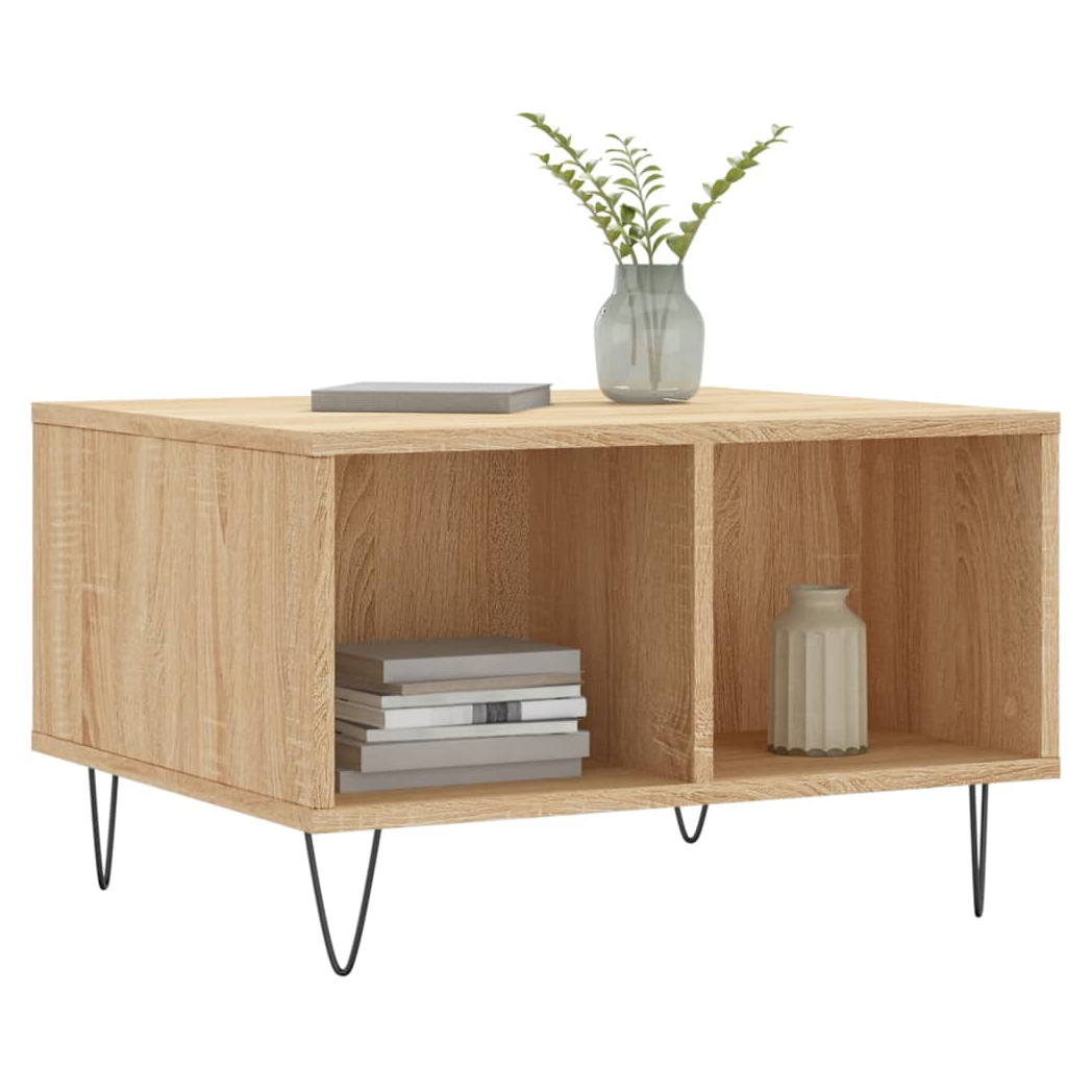Coffee Table Sonoma Oak 60x50x36.5 cm Engineered Wood