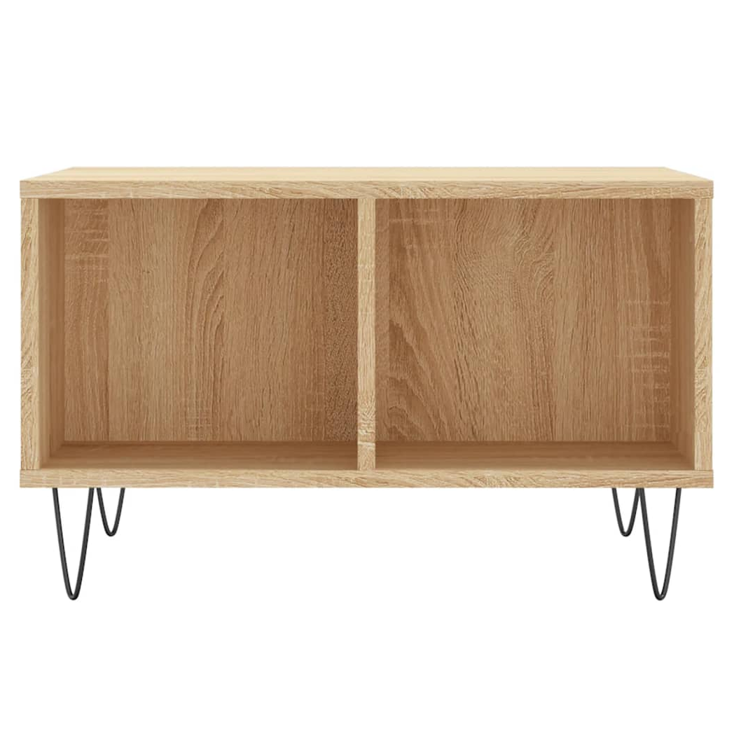 Coffee Table Sonoma Oak 60x50x36.5 cm Engineered Wood