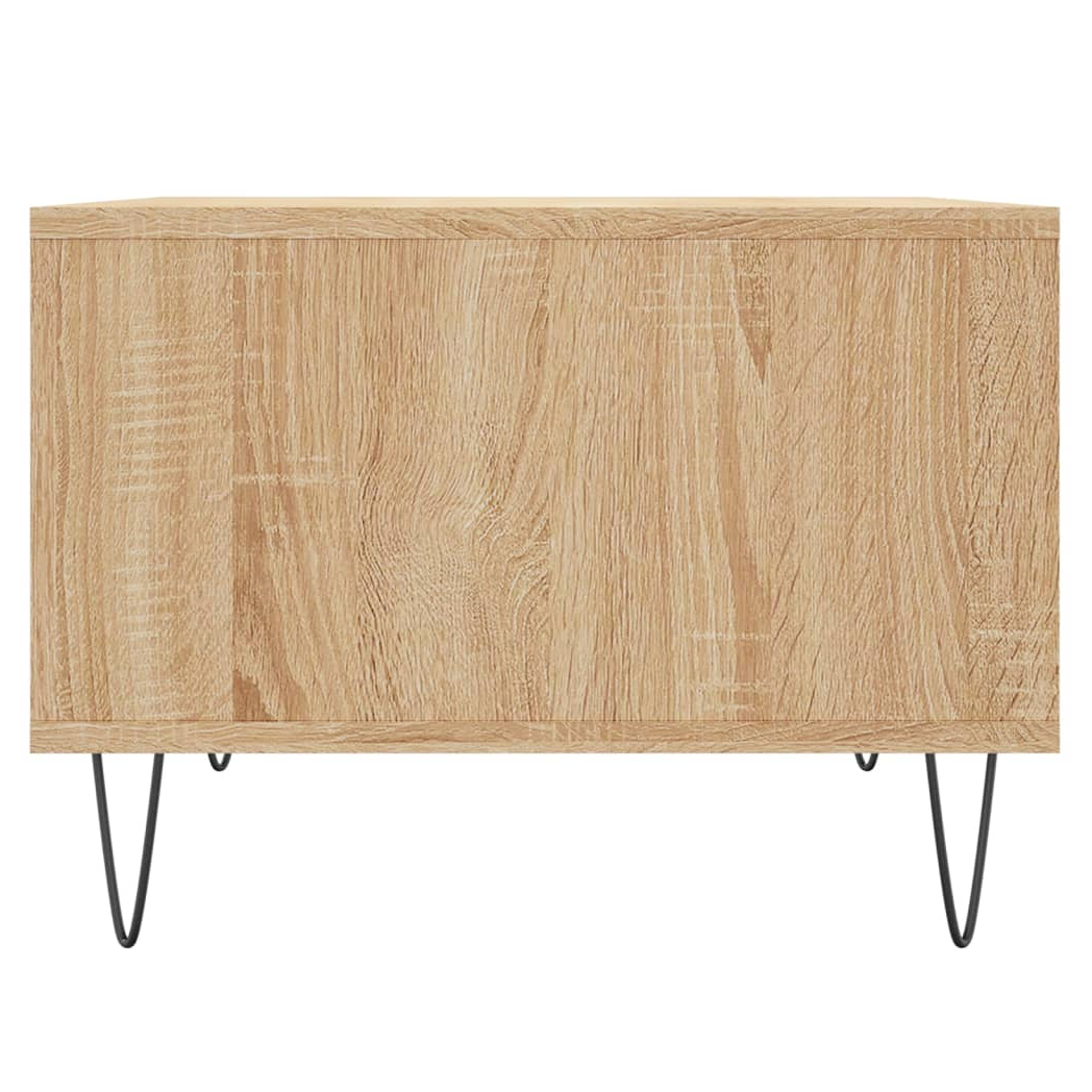 Coffee Table Sonoma Oak 60x50x36.5 cm Engineered Wood
