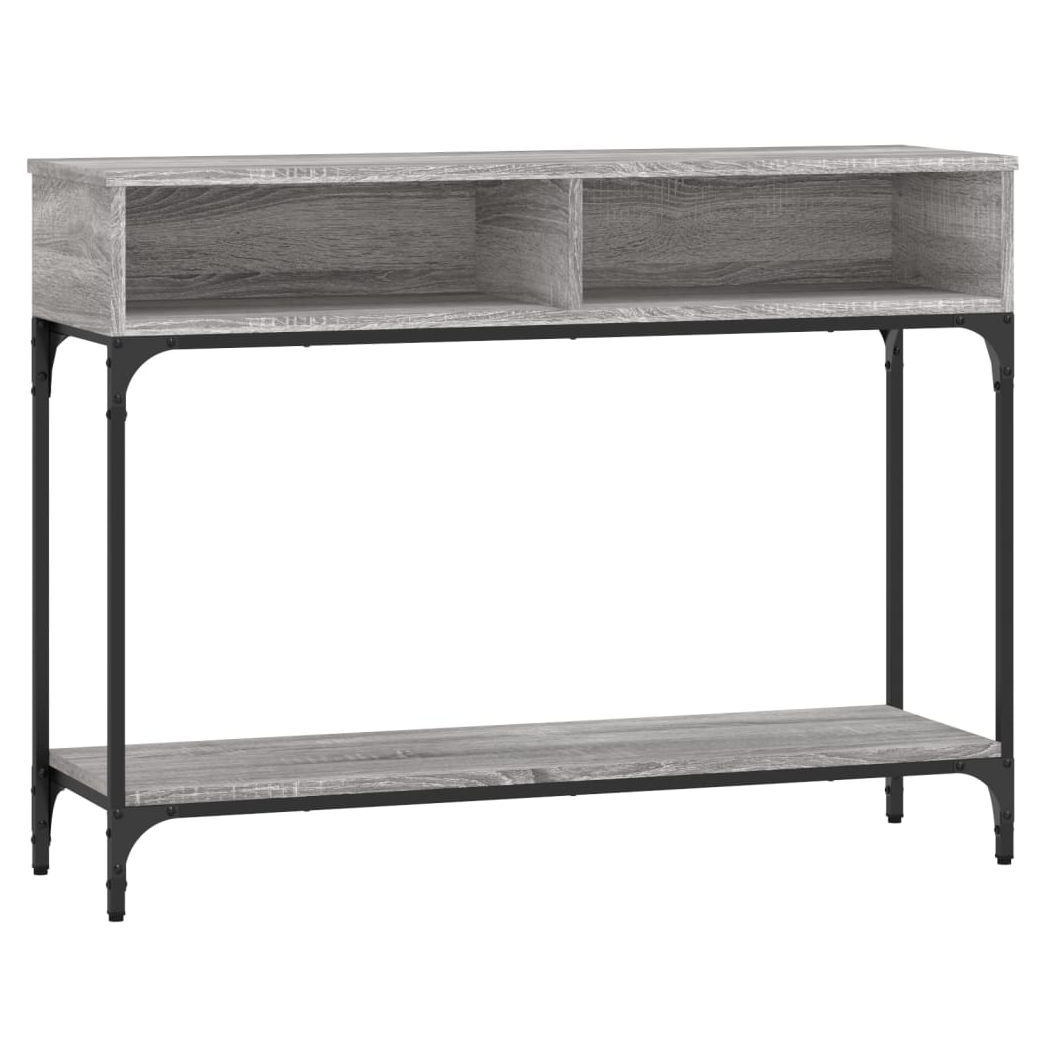 Console Table Grey Sonoma 100x30.5x75 cm Engineered Wood