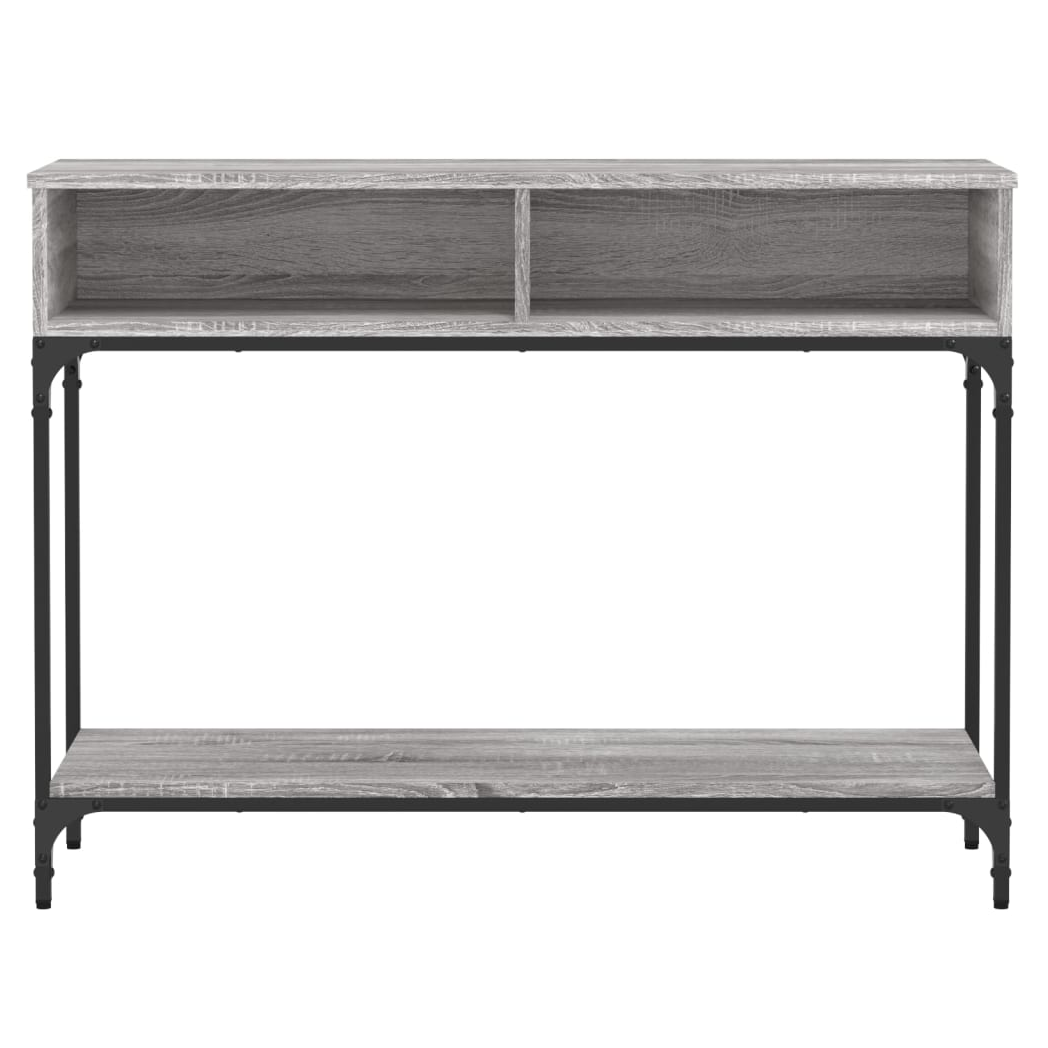 Console Table Grey Sonoma 100x30.5x75 cm Engineered Wood