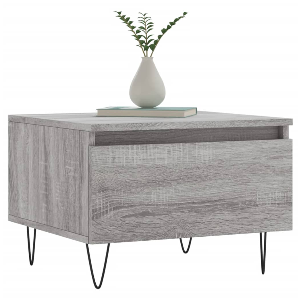 Coffee Tables 2 pcs Grey Sonoma 50x46x35 cm Engineered Wood