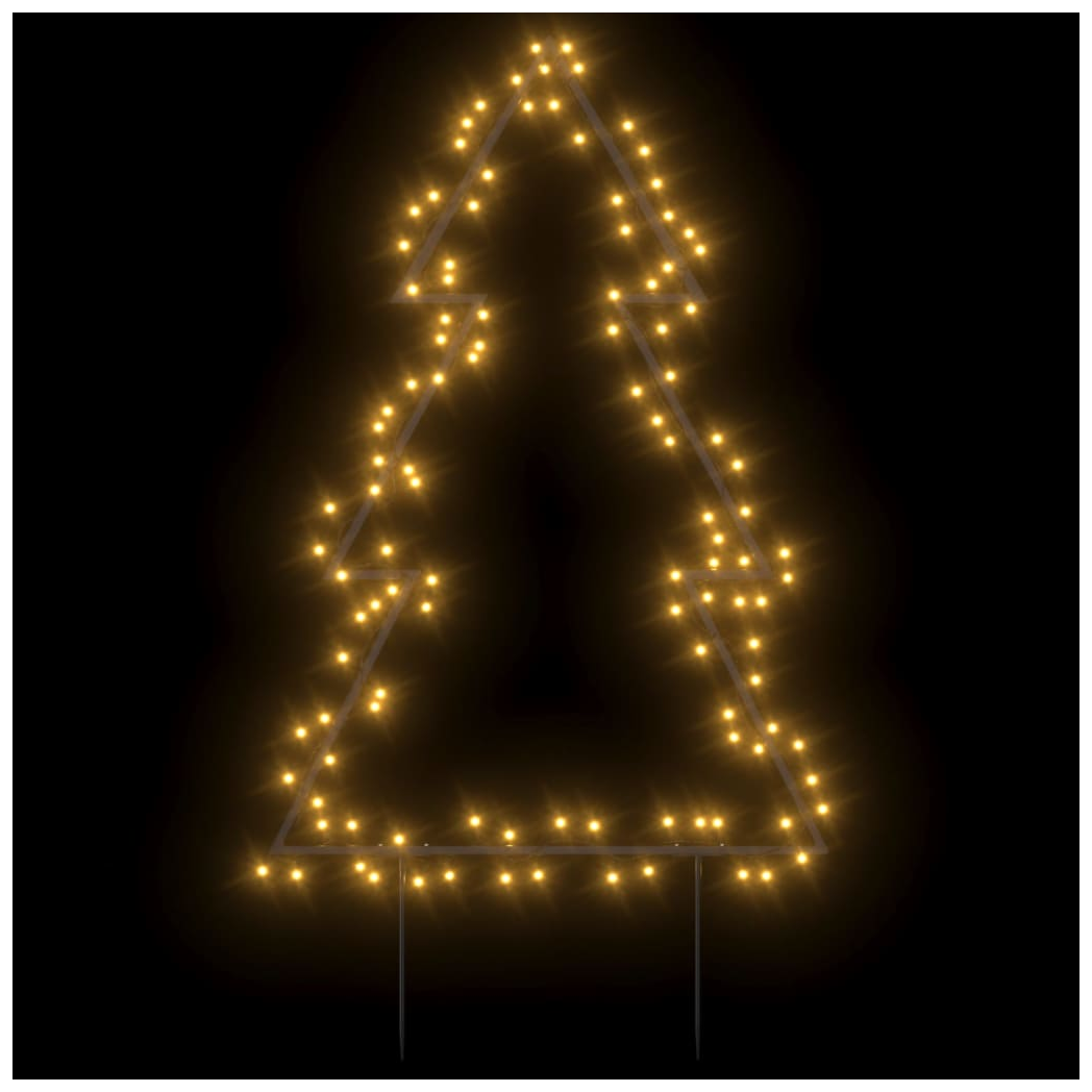 Christmas Light Decoration with Spikes Tree 115 LEDs 90 cm