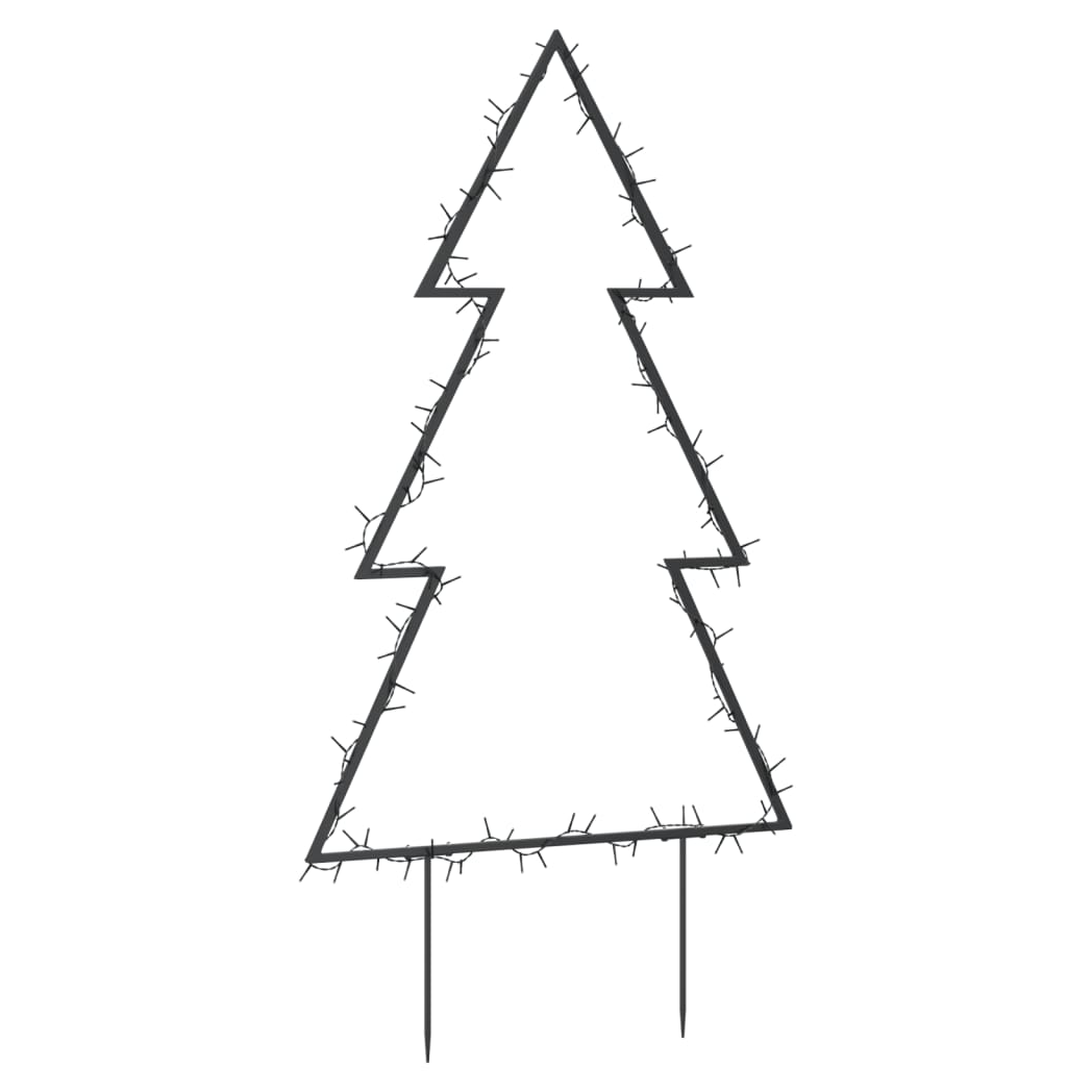 Christmas Light Decoration with Spikes Tree 115 LEDs 90 cm