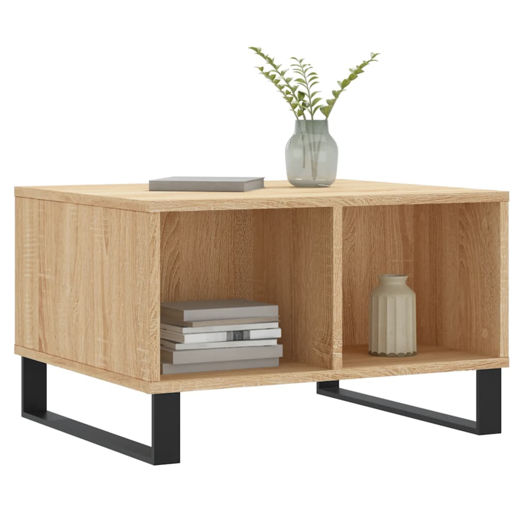 Coffee Table Sonoma Oak 60x50x36.5 cm Engineered Wood