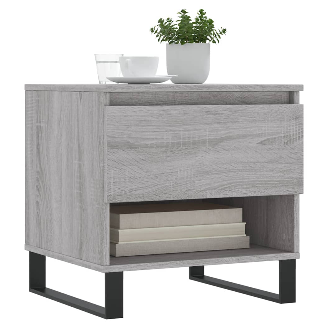 Coffee Tables 2 pcs Grey Sonoma 50x46x50 cm Engineered Wood