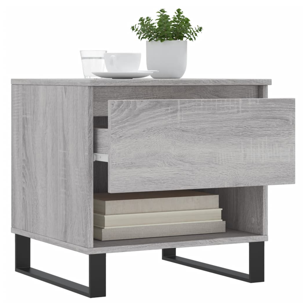 Coffee Tables 2 pcs Grey Sonoma 50x46x50 cm Engineered Wood