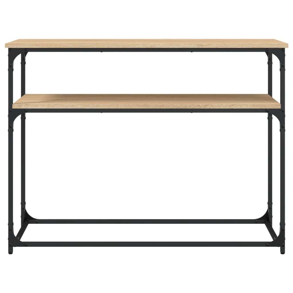 Console Table Sonoma Oak 100x35.5x75 cm Engineered Wood