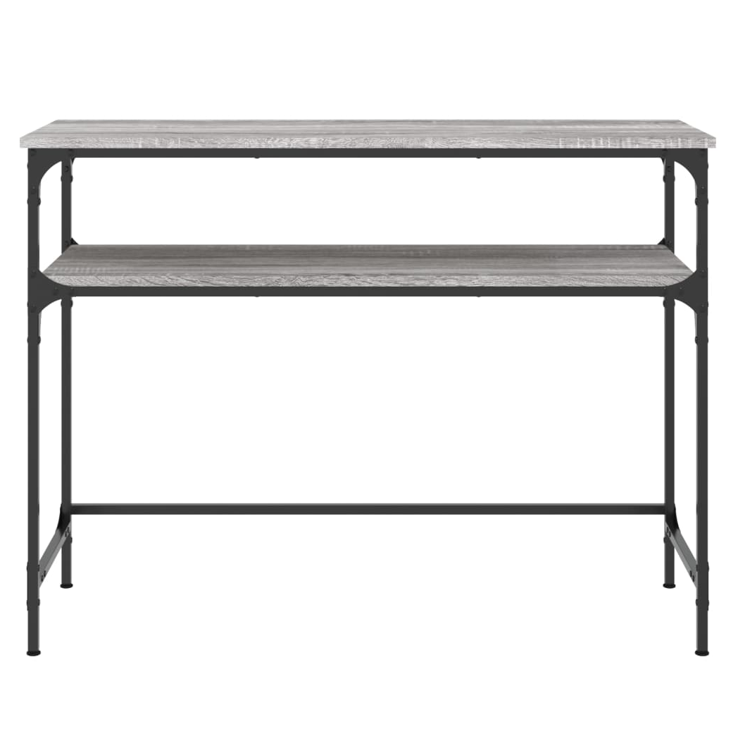 Console Table Grey Sonoma 100x35.5x75 cm Engineered Wood