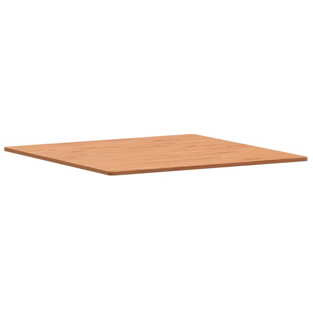 Table Top 90x90x1.5 cm Square Solid Wood Beech