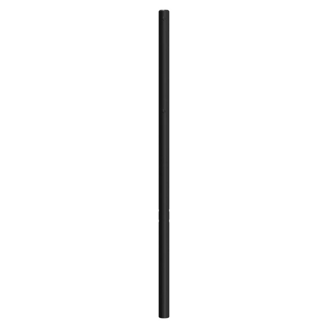 Metal Headboard Black 80 cm