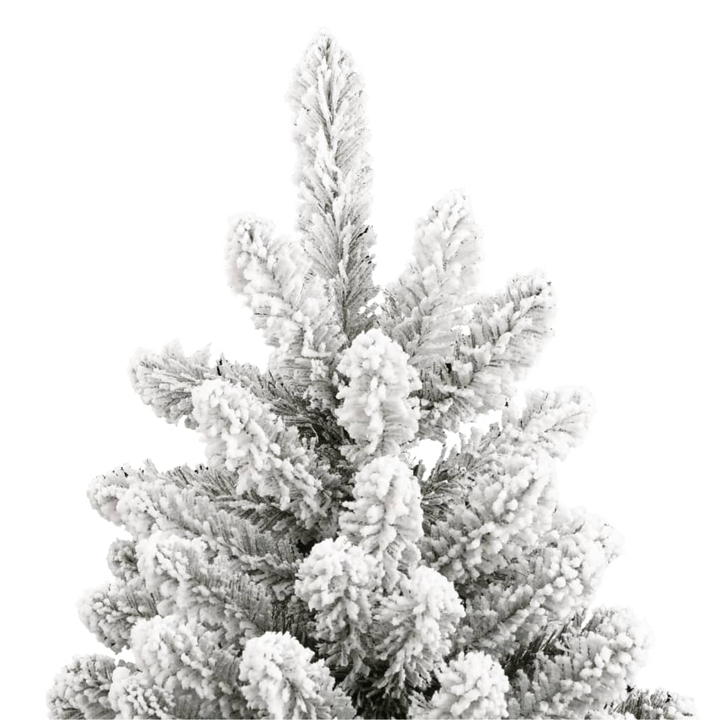 Artificial Hinged Christmas Tree with Flocked Snow 300 cm