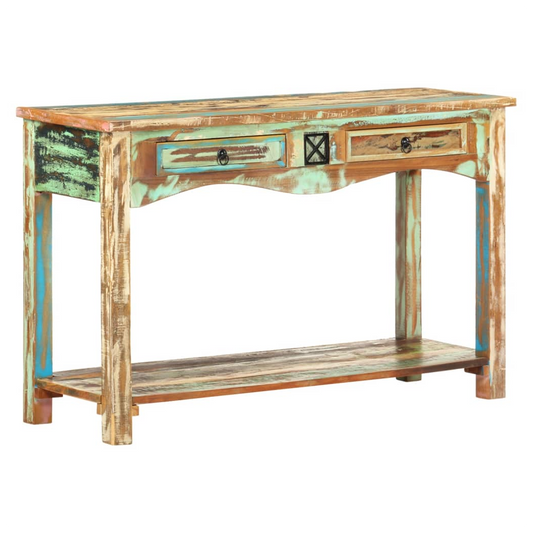 Console Table 120x40x75 cm Solid Reclaimed Wood