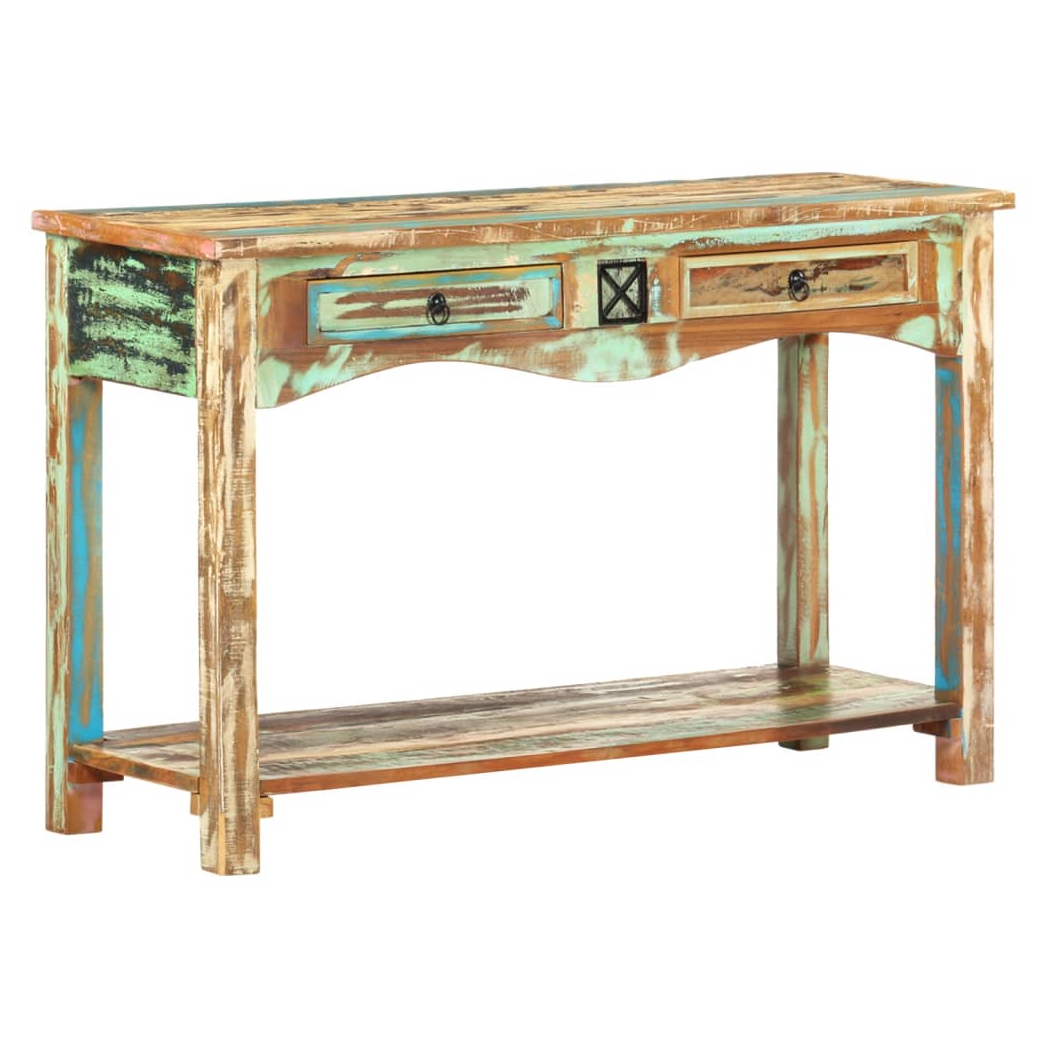 Console Table 120x40x75 cm Solid Reclaimed Wood
