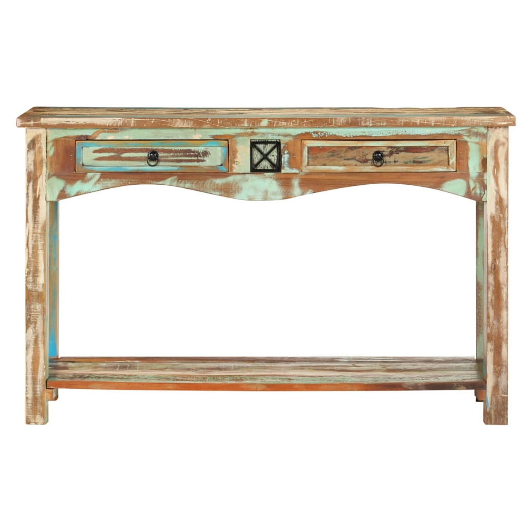 Console Table 120x40x75 cm Solid Reclaimed Wood