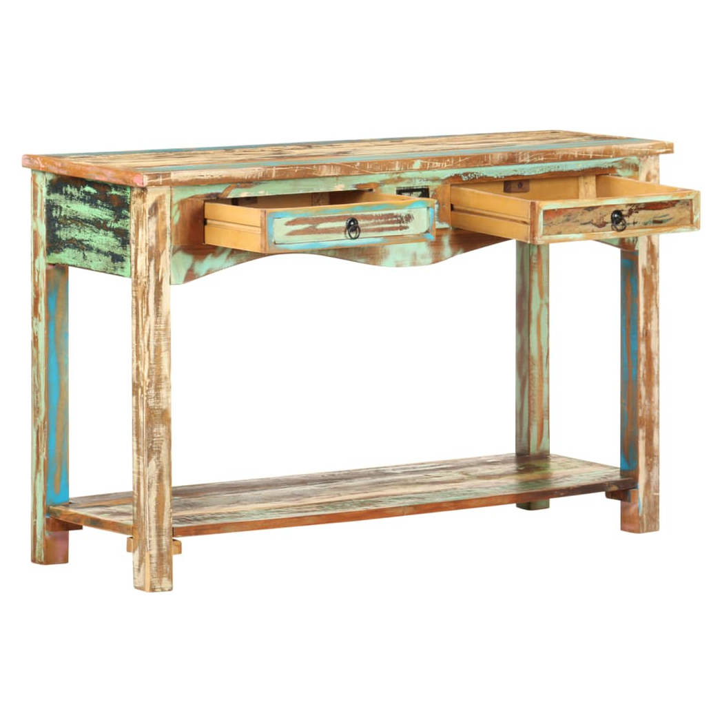 Console Table 120x40x75 cm Solid Reclaimed Wood